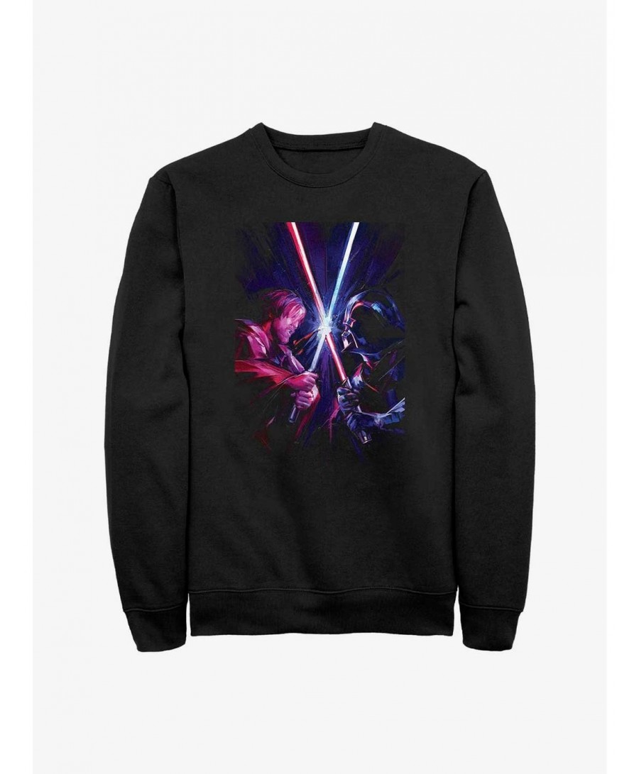 Pre-sale Discount Star Wars Obi-Wan Kenobi Vader Sweatshirt $8.01 Sweatshirts