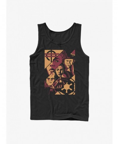 Big Sale Star Wars Obi-Wan Kenobi Republic Fragments Tank Top $6.27 Tops