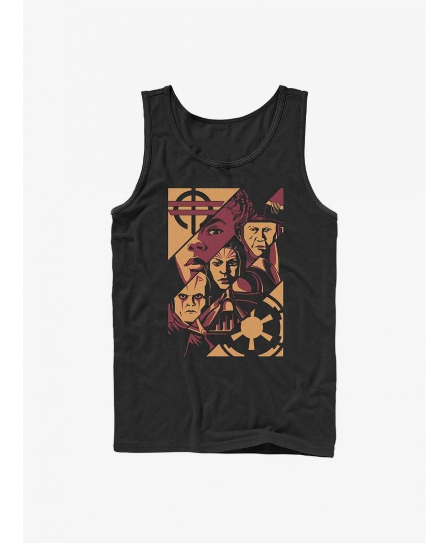 Big Sale Star Wars Obi-Wan Kenobi Republic Fragments Tank Top $6.27 Tops