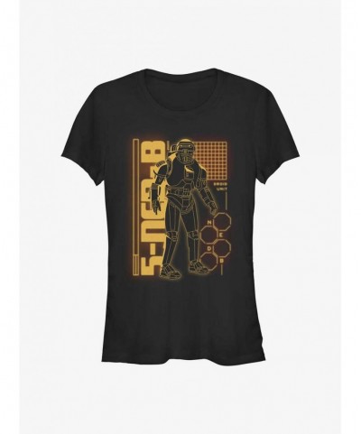 Hot Selling Star Wars Obi-Wan Kenobi 5-Ned-B Droid Girls T-Shirt $7.32 T-Shirts