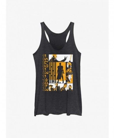 New Arrival Star Wars Obi-Wan Kenobi Republic Panelup Girls Tank Top $8.70 Tops