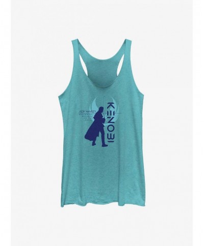 Limited Time Special Star Wars Obi-Wan Kenobi Resistance Silhouette Girls Tank $8.52 Tanks