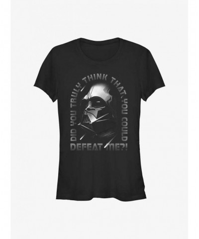 Bestselling Star Wars Obi-Wan Kenobi Can't Beat Darth Vader Girls T-Shirt $8.54 T-Shirts