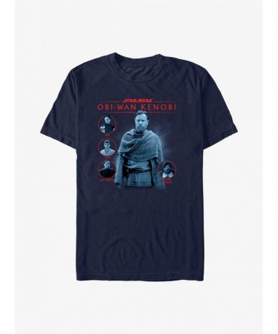 Big Sale Star Wars Obi-Wan Kenobi In The Shadows T-Shirt $7.53 T-Shirts