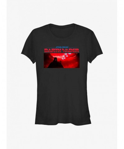 Sale Item Star Wars Obi-Wan Kenobi Darth Vader Girls T-Shirt $5.40 T-Shirts