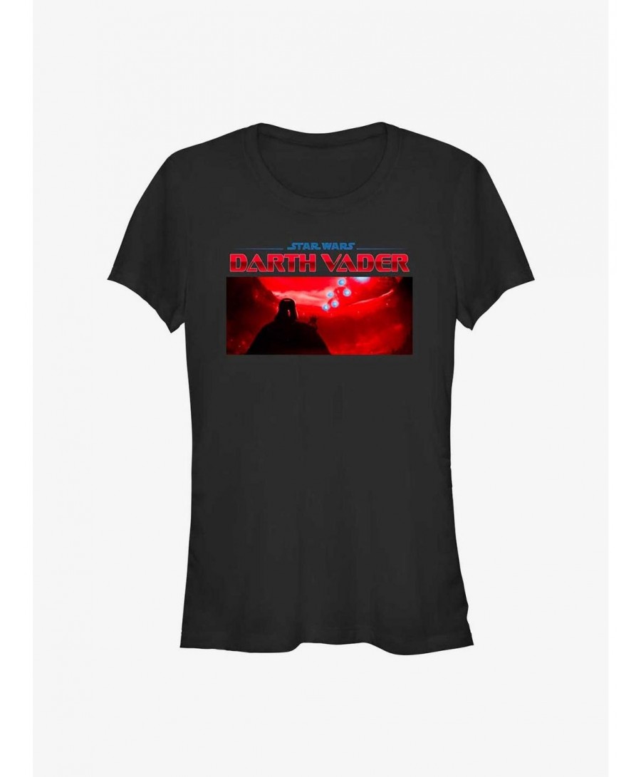 Sale Item Star Wars Obi-Wan Kenobi Darth Vader Girls T-Shirt $5.40 T-Shirts