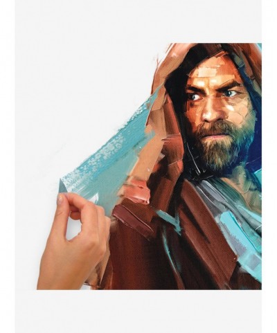 Limited Time Special Star Wars Obi Wan Kenobi Painted Peel & Stick Giant Wall Decals $6.37 Decals