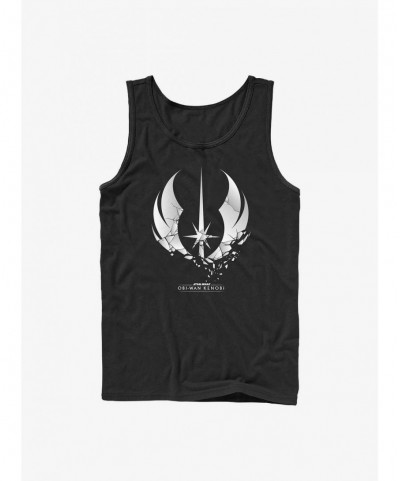 Premium Star Wars Obi-Wan Shattered Jedi Logo Tank $8.02 Tanks