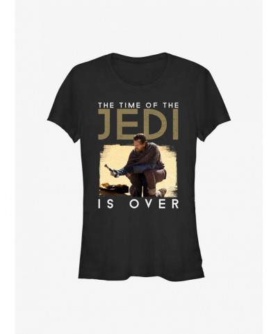 Discount Sale Star Wars Obi-Wan Kenobi Time Of Jedi Girls T-Shirt $8.02 T-Shirts