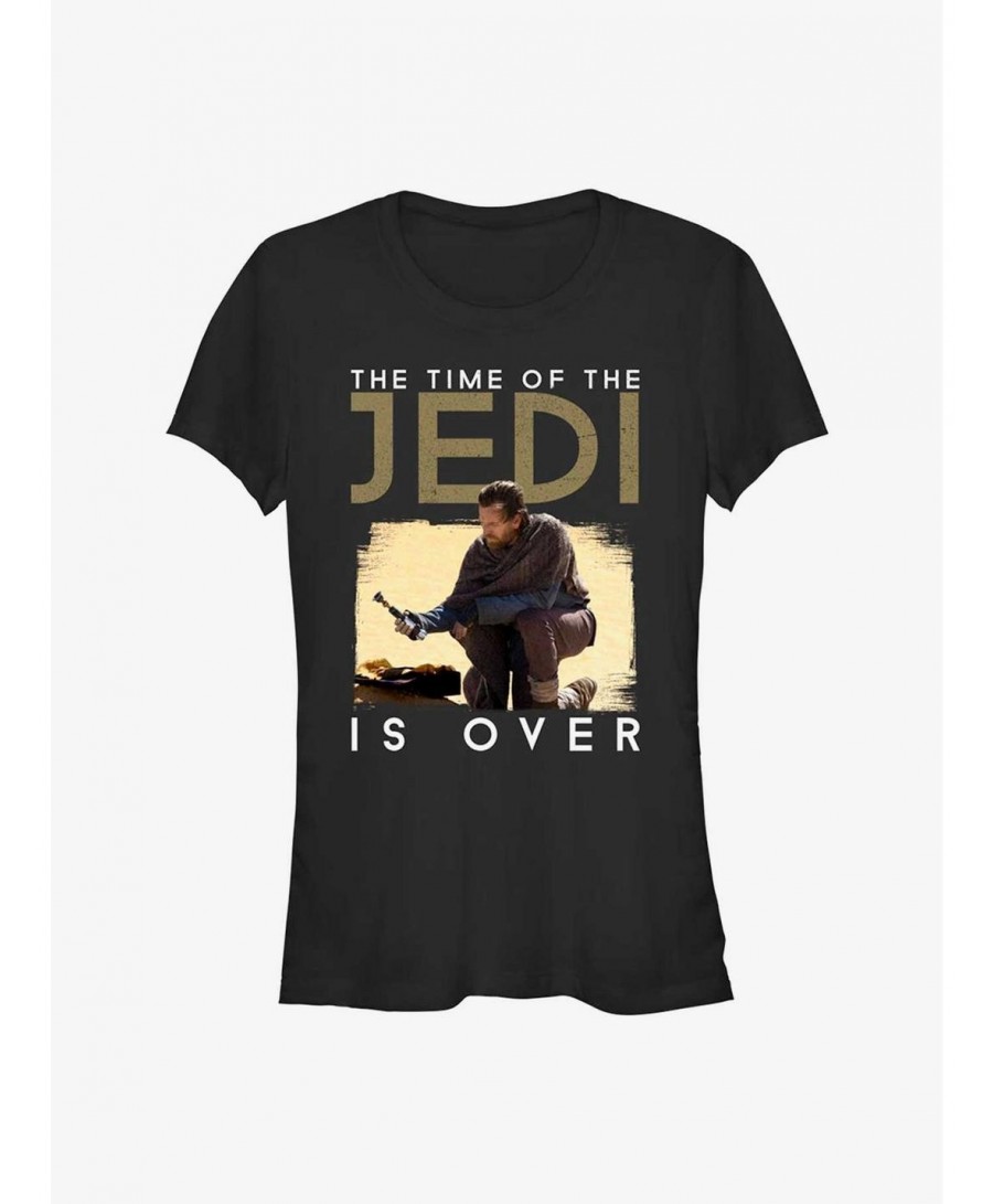 Discount Sale Star Wars Obi-Wan Kenobi Time Of Jedi Girls T-Shirt $8.02 T-Shirts