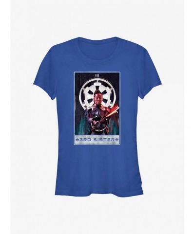 Fashion Star Wars Obi-Wan Kenobi Sister Tarot Card Girls T-Shirt $5.75 T-Shirts