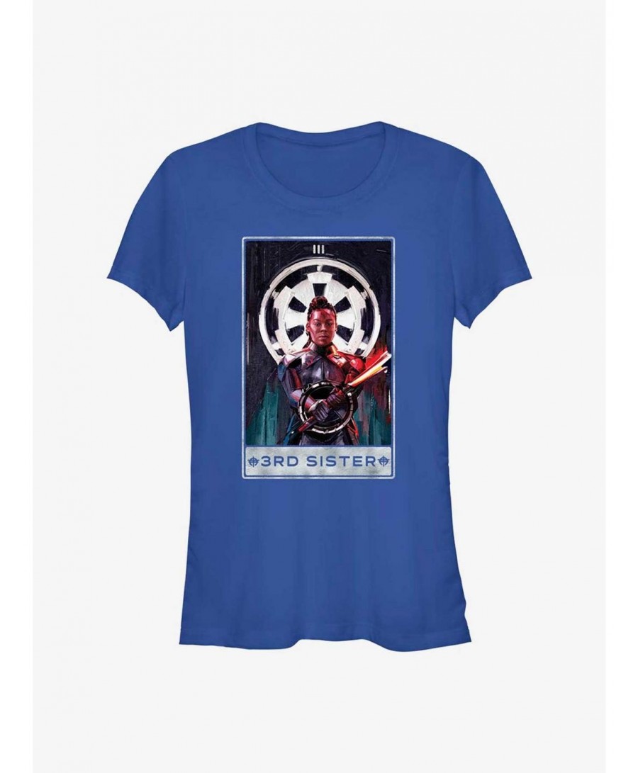 Fashion Star Wars Obi-Wan Kenobi Sister Tarot Card Girls T-Shirt $5.75 T-Shirts