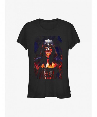 Trendy Star Wars Obi-Wan Kenobi Vader Paint Girls T-Shirt $6.62 T-Shirts