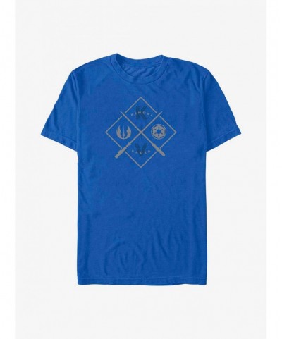 Low Price Star Wars Obi-Wan Kenobi Resistance Empire Crest T-Shirt $6.52 T-Shirts