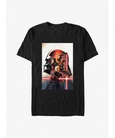 Limited-time Offer Star Wars Obi-Wan Kenobi Vader Profile Poster T-Shirt $7.70 T-Shirts