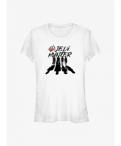 Exclusive Star Wars Obi-Wan Kenobi Jedi Hunter Silhouettes Girls T-Shirt $7.49 T-Shirts