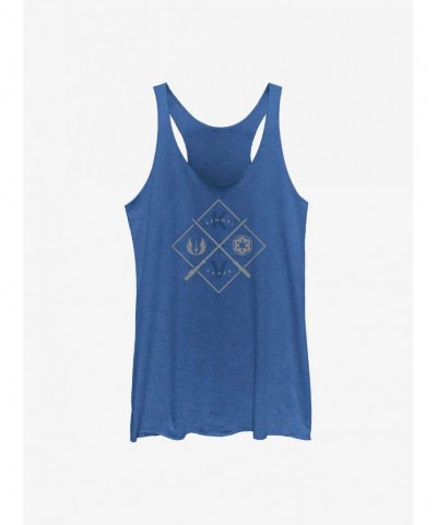 Special Star Wars Obi-Wan Kenobi Resistance Empire Crest Girls Tank Top $6.89 Tops