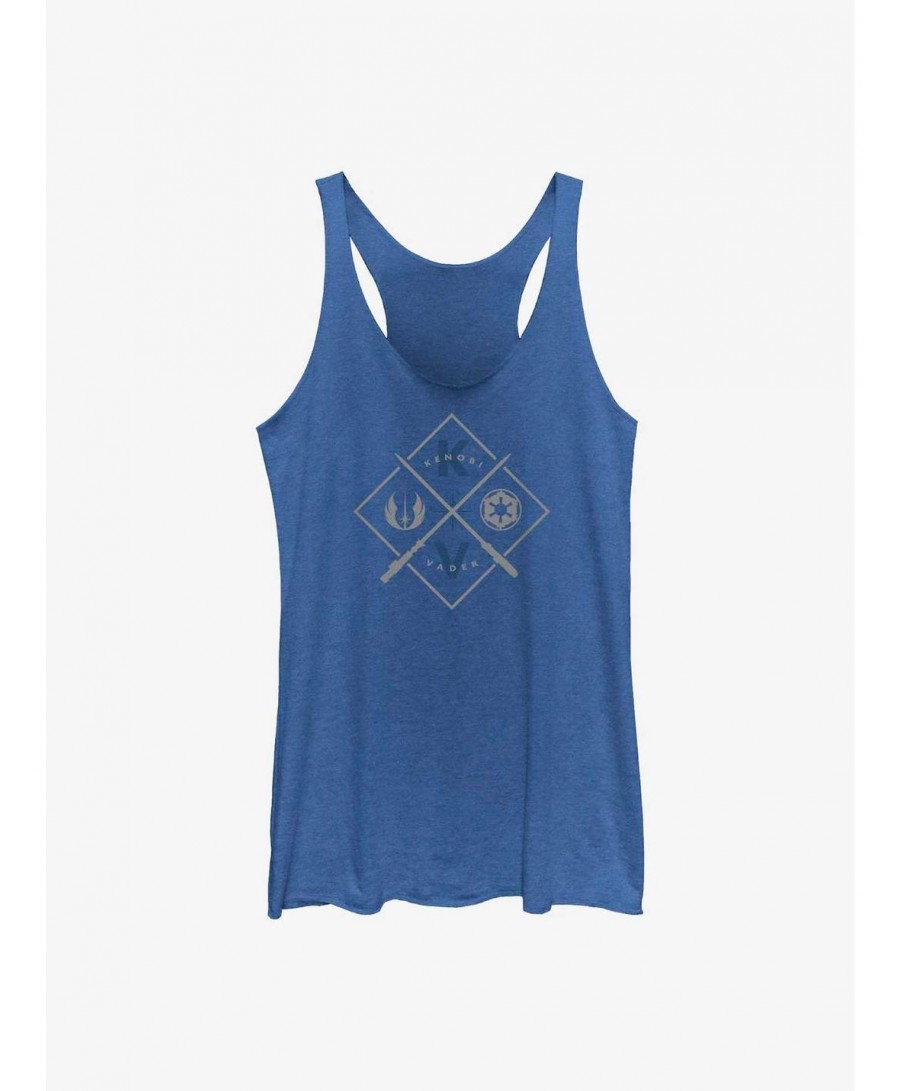 Special Star Wars Obi-Wan Kenobi Resistance Empire Crest Girls Tank Top $6.89 Tops