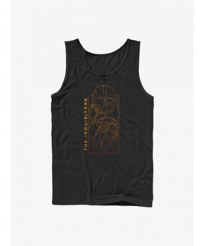 Value Item Star Wars Obi-Wan Kenobi Inquisitors Boxup Tank Top $6.45 Tops