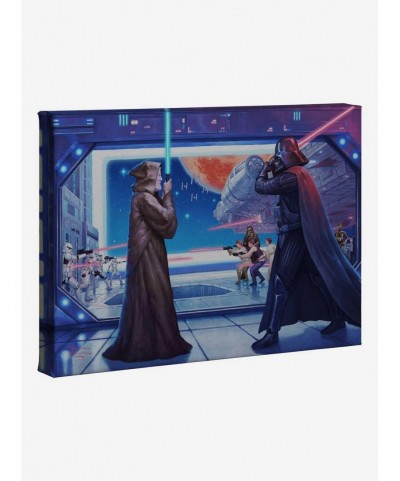 Clearance Star Wars Obi-Wan's Final Battle Gallery Wrapped Canvas $28.18 Others