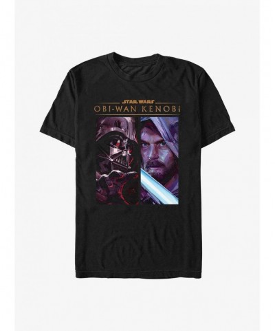 Low Price Star Wars Obi-Wan Kenobi Clash Of Strength T-Shirt $5.19 T-Shirts