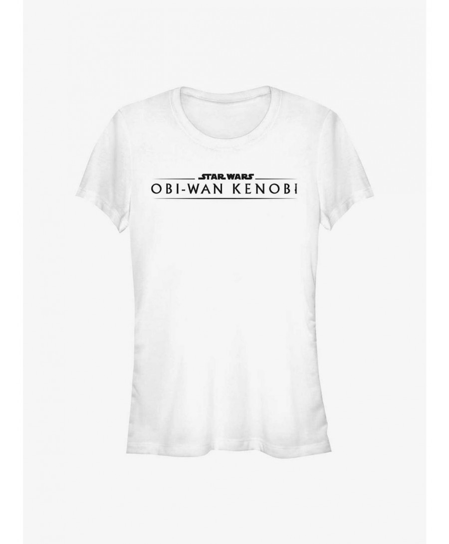 Hot Selling Star Wars Obi-Wan Kenobi Logo Girls T-Shirt $6.62 T-Shirts