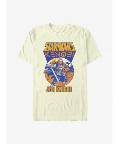 Limited Time Special Star Wars Obi-Wan Kenobi Jedi Knight T-Shirt $5.69 T-Shirts