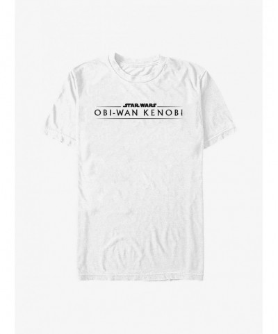 Clearance Star Wars Obi-Wan Kenobi Logo T-Shirt $7.53 T-Shirts