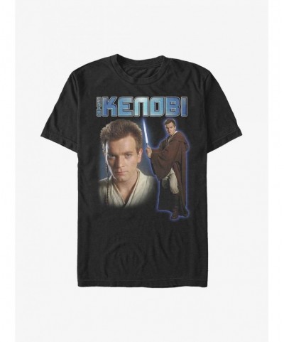 Discount Extra Soft Star Wars Obi-Wan Kenobi T-Shirt $9.84 T-Shirts