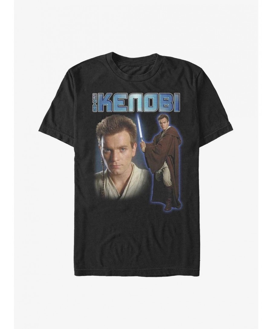 Discount Extra Soft Star Wars Obi-Wan Kenobi T-Shirt $9.84 T-Shirts