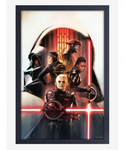 Trendy Star Wars Obi-Wan Vader Group Framed Wood Wall Art $10.21 Others