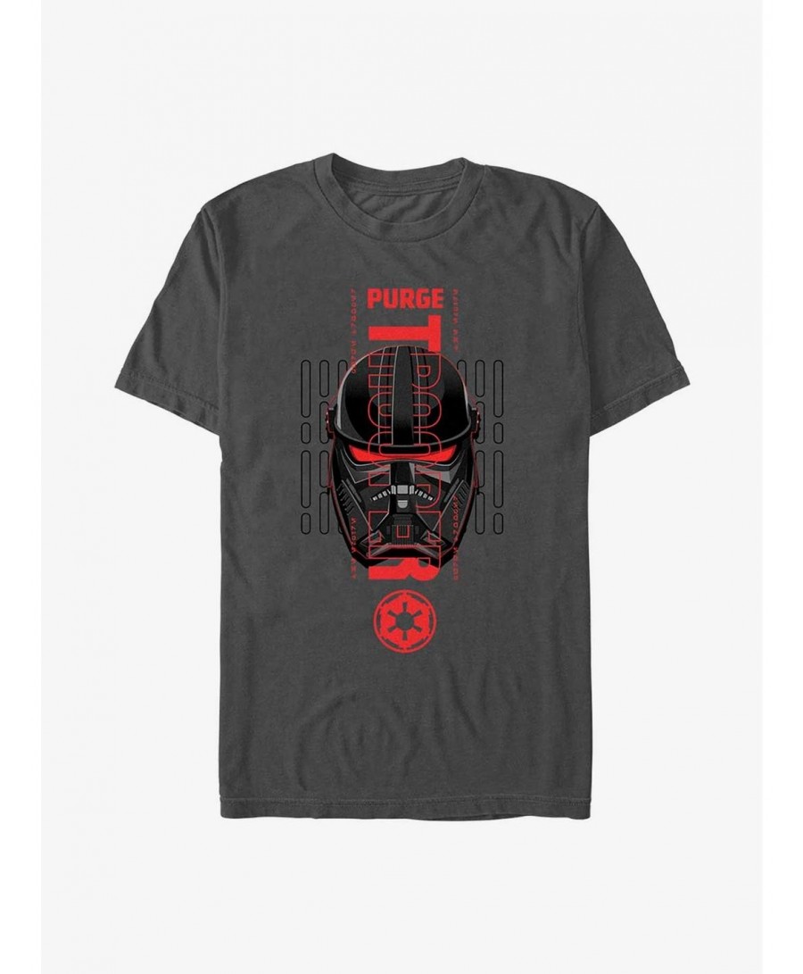 Fashion Star Wars Obi-Wan Kenobi Purge Trooper Head T-Shirt $7.86 T-Shirts