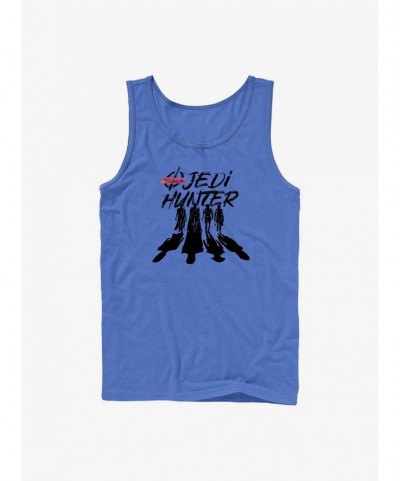 Festival Price Star Wars Obi-Wan Kenobi Jedi Hunter Silhouettes Tank Top $5.93 Tops