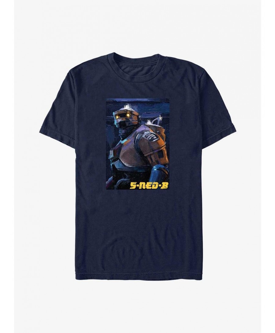 Seasonal Sale Star Wars Obi-Wan Kenobi 5-Ned-B Painting T-Shirt $6.19 T-Shirts