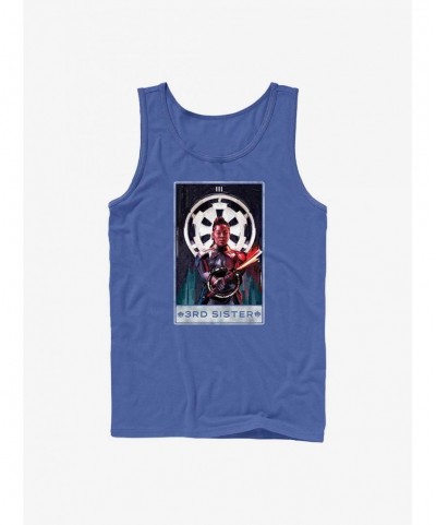 Crazy Deals Star Wars Obi-Wan Kenobi Sister Tarot Card Tank Top $6.45 Tops