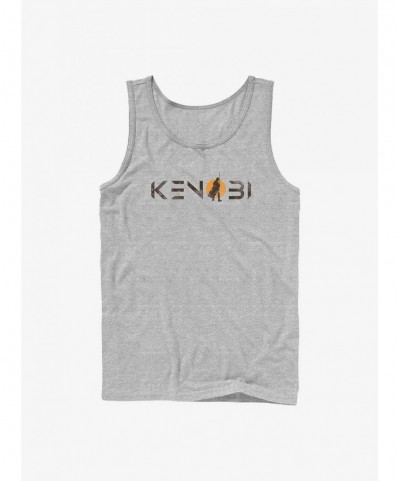 Limited-time Offer Star Wars Obi-Wan Kenobi Single Sun Logo Tank $6.45 Tanks