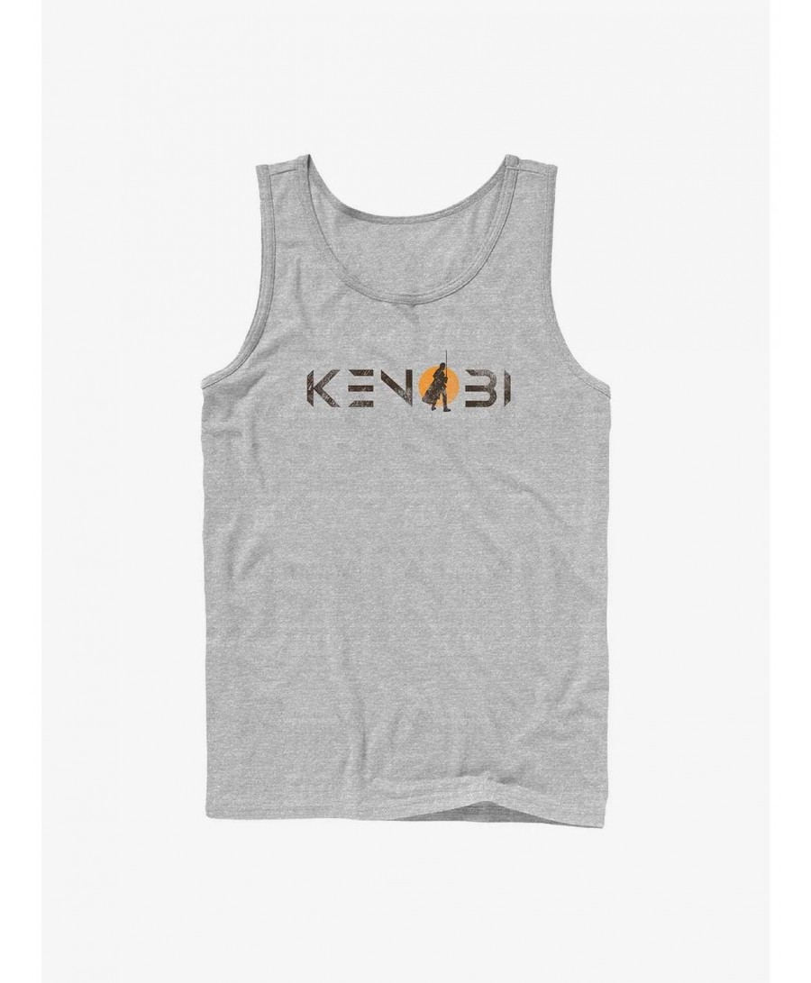 Limited-time Offer Star Wars Obi-Wan Kenobi Single Sun Logo Tank $6.45 Tanks