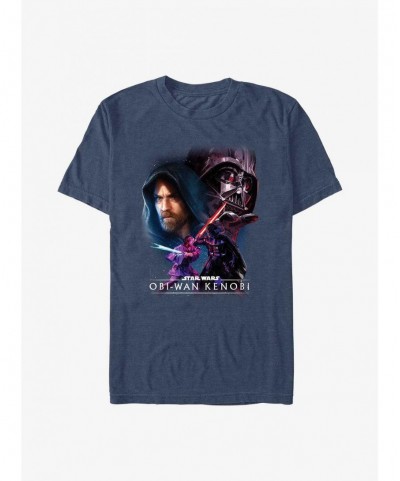 Discount Sale Star Wars Obi-Wan Big Face Off T-Shirt $6.02 T-Shirts