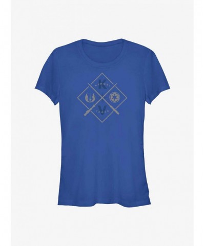 Unique Star Wars Obi-Wan Kenobi Resistance Empire Crest Girls T-Shirt $5.93 T-Shirts