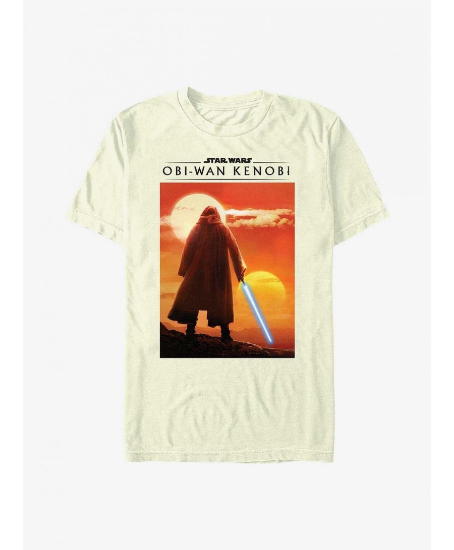 Wholesale Star Wars Obi-Wan Kenobi Over The Hills T-Shirt $7.36 T-Shirts