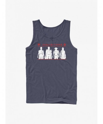 Absolute Discount Star Wars Obi-Wan Kenobi Inquisitors Approach Tank Top $6.97 Tops