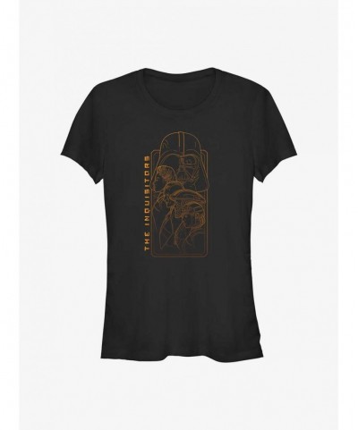 Bestselling Star Wars Obi-Wan Kenobi Inquisitors Boxup Girls T-Shirt $6.27 T-Shirts