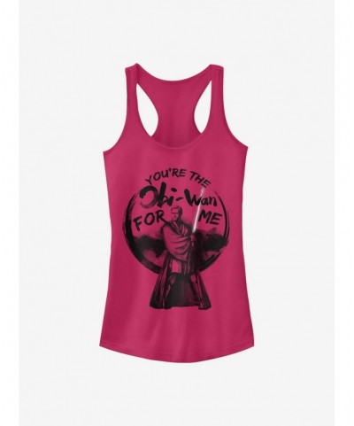 Clearance Star Wars Obi-Wan For Me Girls Tank $6.80 Tanks