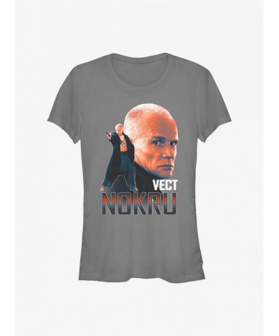 Cheap Sale Star Wars Obi-Wan Kenobi Vect Nokru Girls T-Shirt $8.02 T-Shirts