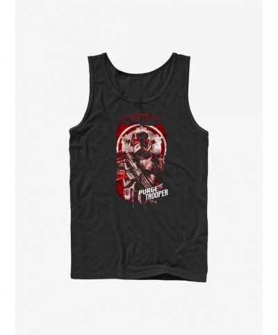 Discount Star Wars Obi-Wan Kenobi Purge Trooper Tank Top $5.58 Tops