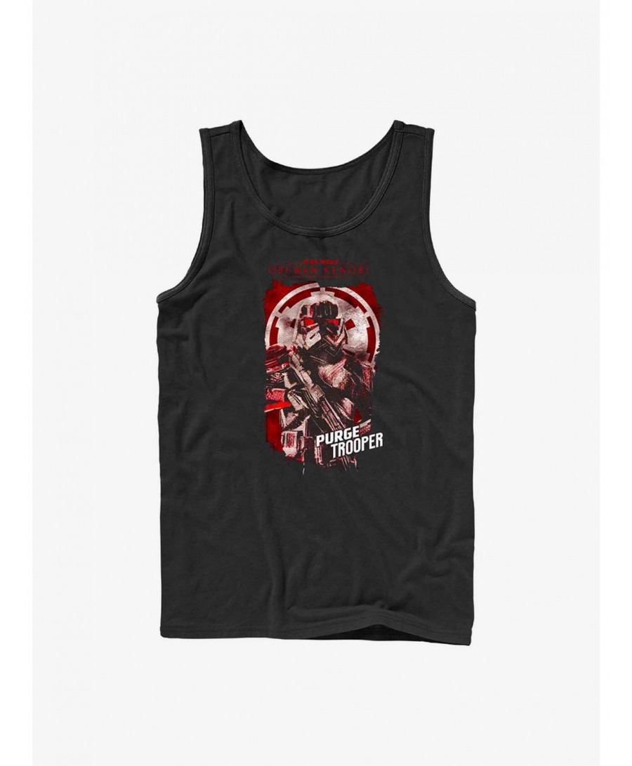 Discount Star Wars Obi-Wan Kenobi Purge Trooper Tank Top $5.58 Tops