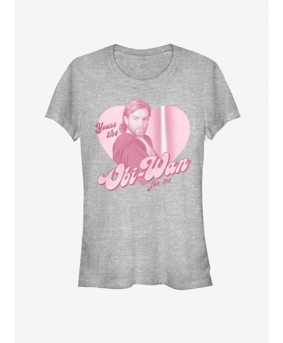 Flash Sale Star Wars You're The Obi-Wan For Me Valentine Girls T-Shirt $7.84 T-Shirts