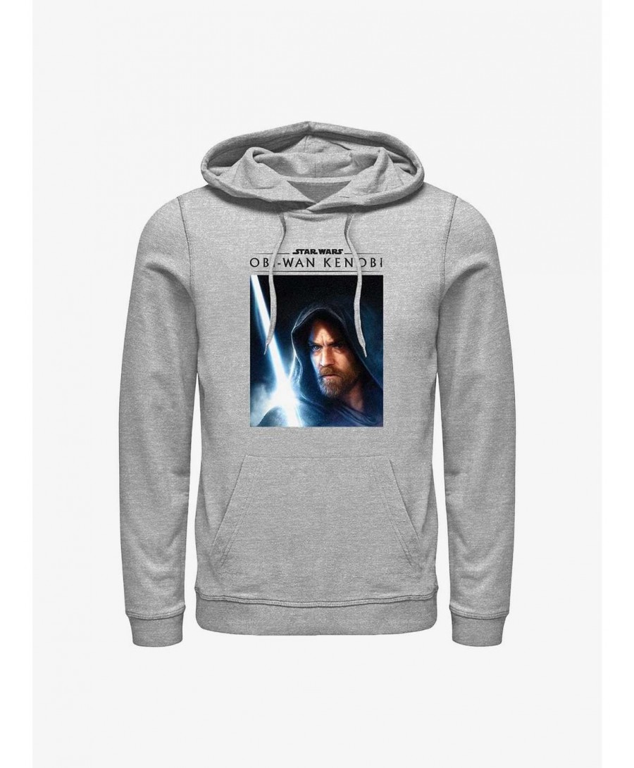 Hot Selling Star Wars Obi-Wan Close Up Obi Sweatshirt $11.88 Sweatshirts