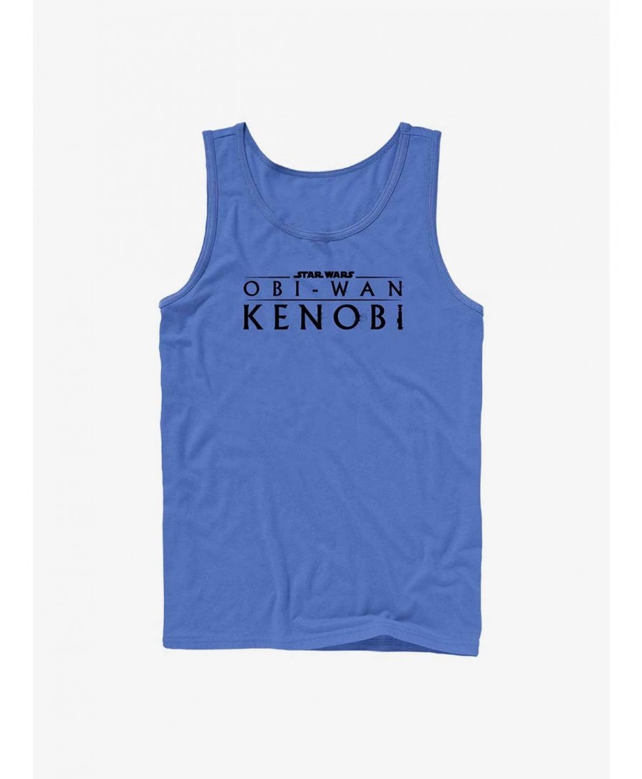 Limited Time Special Star Wars Obi-Wan Kenobi Logo Tank Top $6.97 Tops