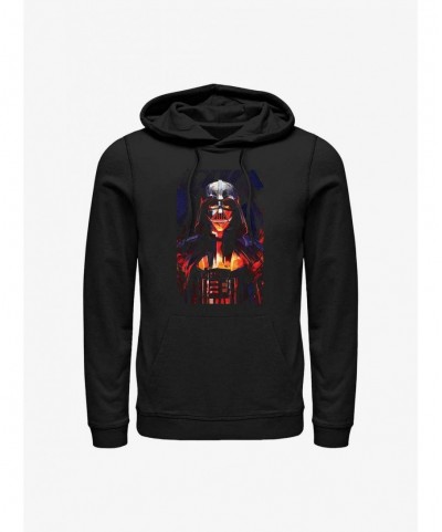 Premium Star Wars Obi-Wan Vader Paint Hoodie $9.43 Hoodies